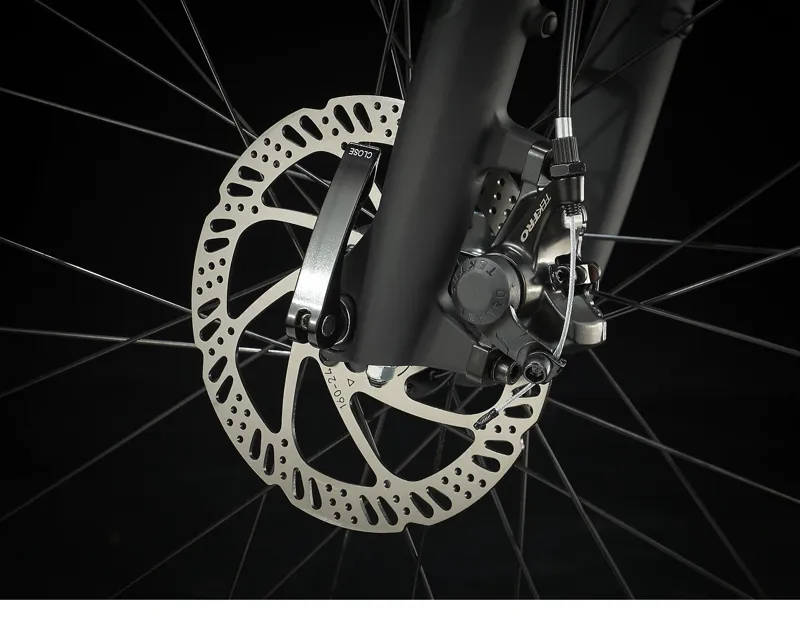 2022 Trek Dual Sport 1 Hybrid Bike in Lithium Grey-6